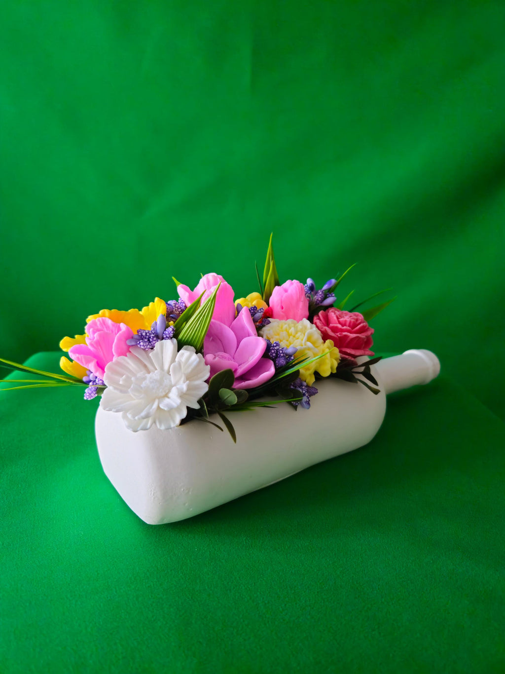 Ceramic Petal Decor Sculpture | Unique Ceramic Artisan Craft