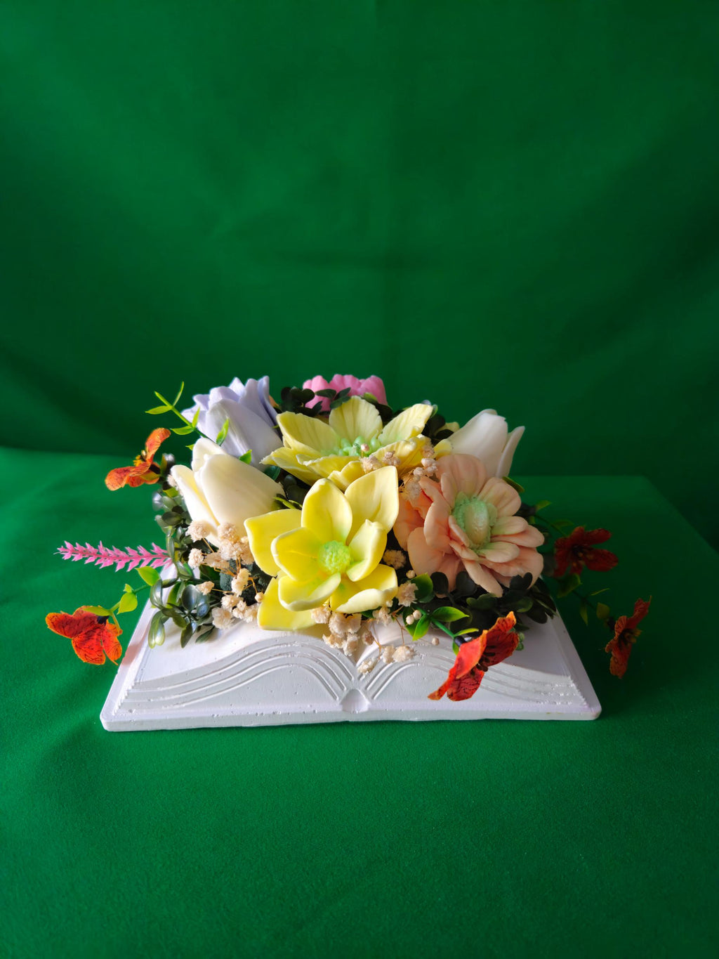 Ceramic Bloom Art Piece | Handcrafted Ceramic Gift for Home