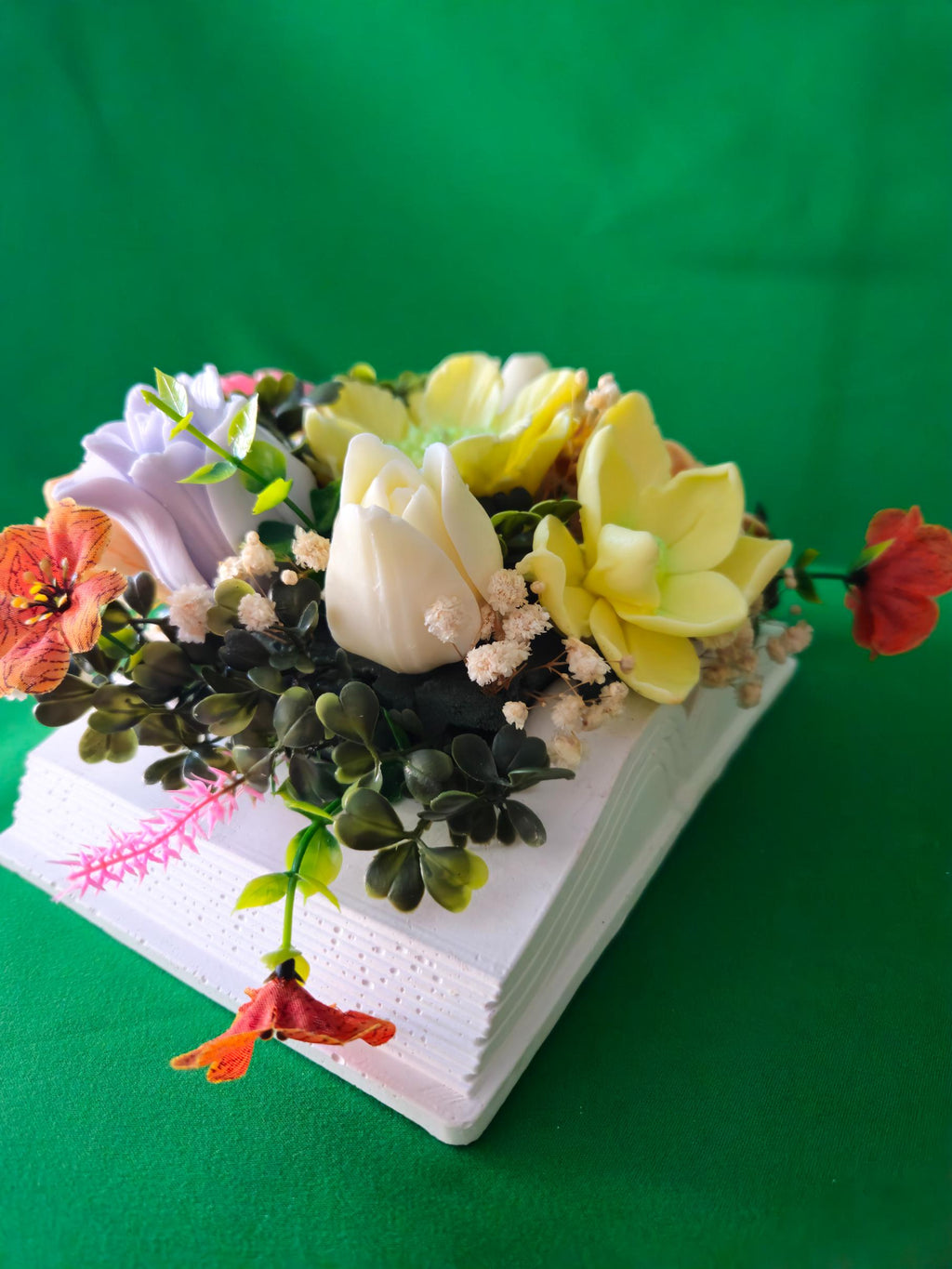 Ceramic Bloom Art Piece | Handcrafted Ceramic Gift for Home