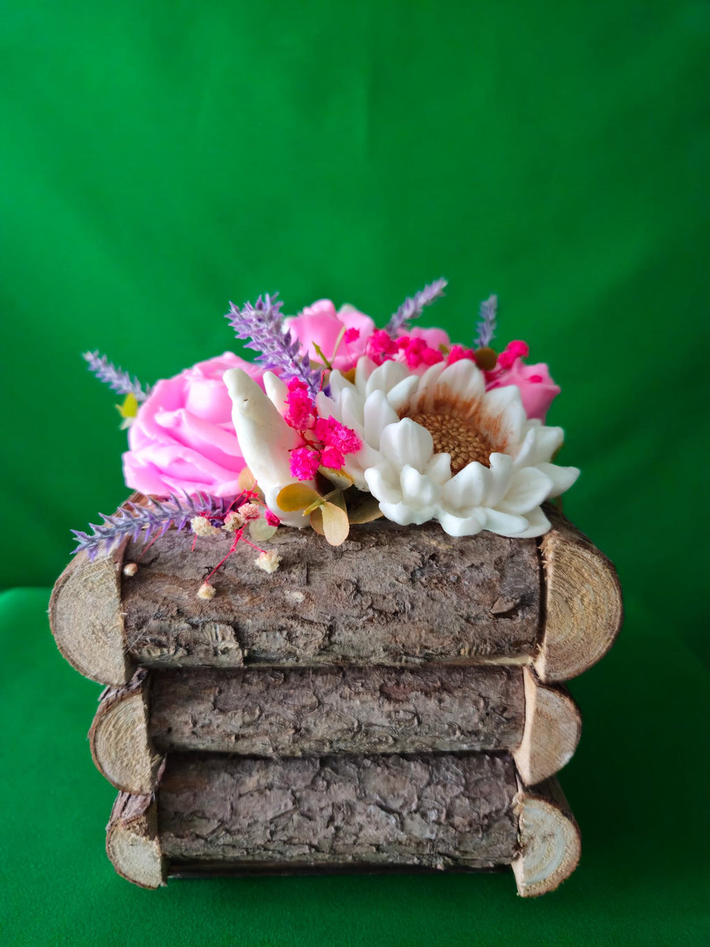 Rose Garden Box | Scented Soap Flower Gift Arrangement