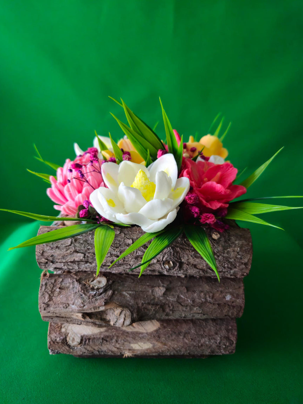 Floral Symphony Box – Artisan Soap Flower Gift Design