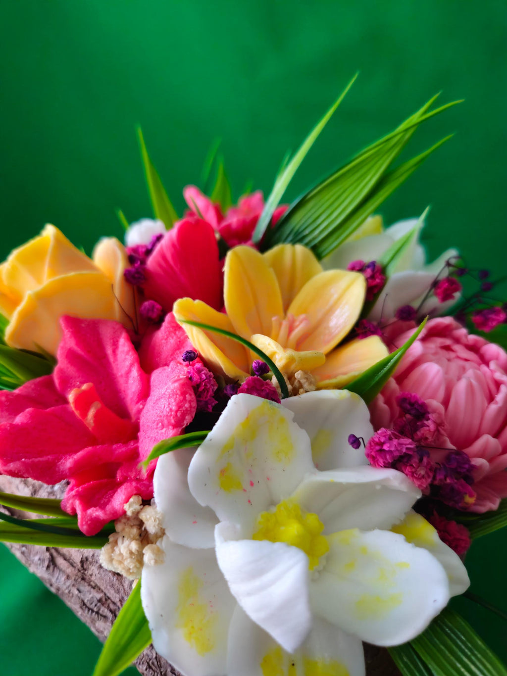 Floral Symphony Box – Artisan Soap Flower Gift Design