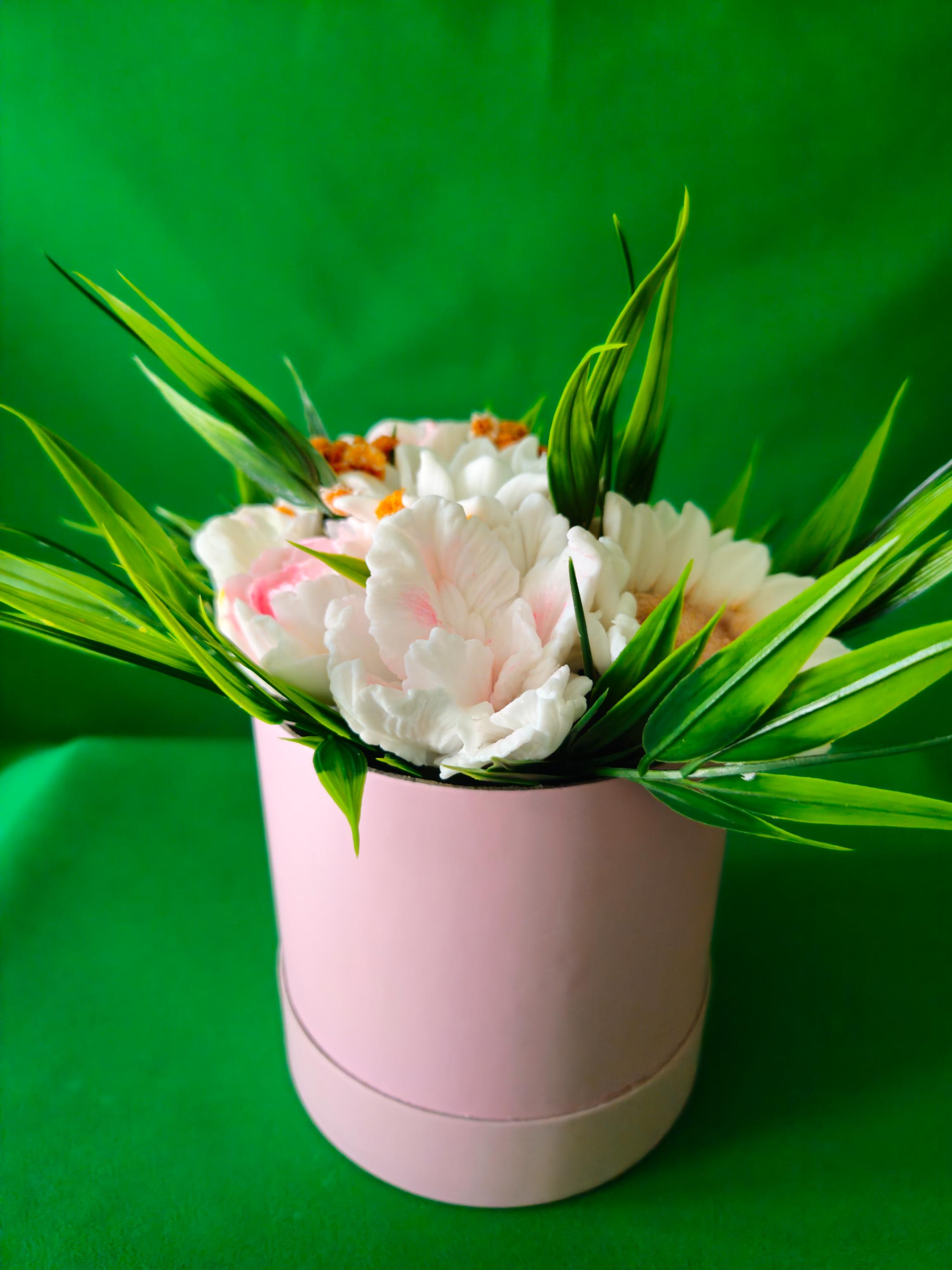 Luxury Pink Petal Elegance Box |  Soap Flower Keepsake