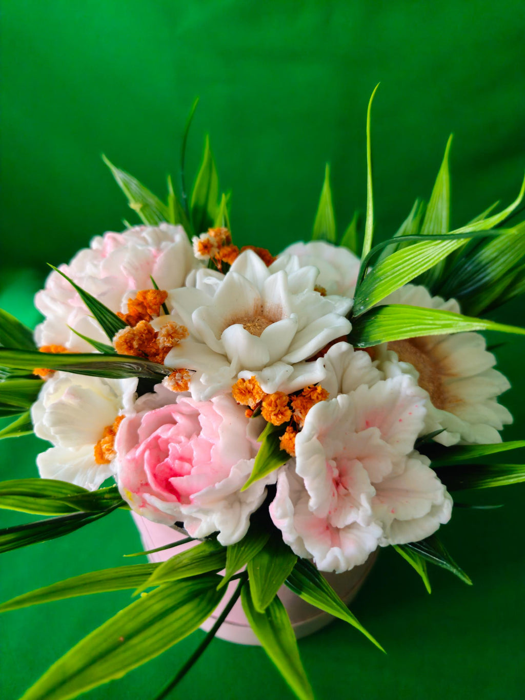 Luxury Pink Petal Elegance Box |  Soap Flower Keepsake