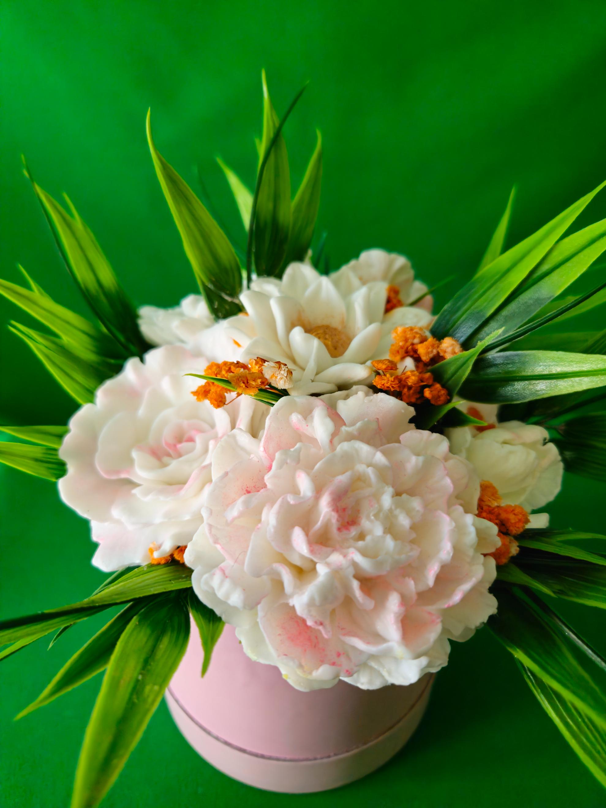 Luxury Pink Petal Elegance Box |  Soap Flower Keepsake