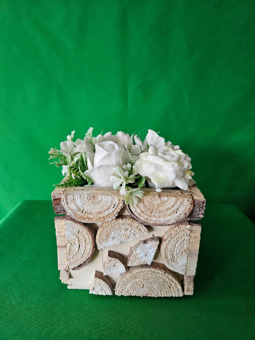 Blossom Meadow Floral Box – Handcrafted Soap Flower Gift