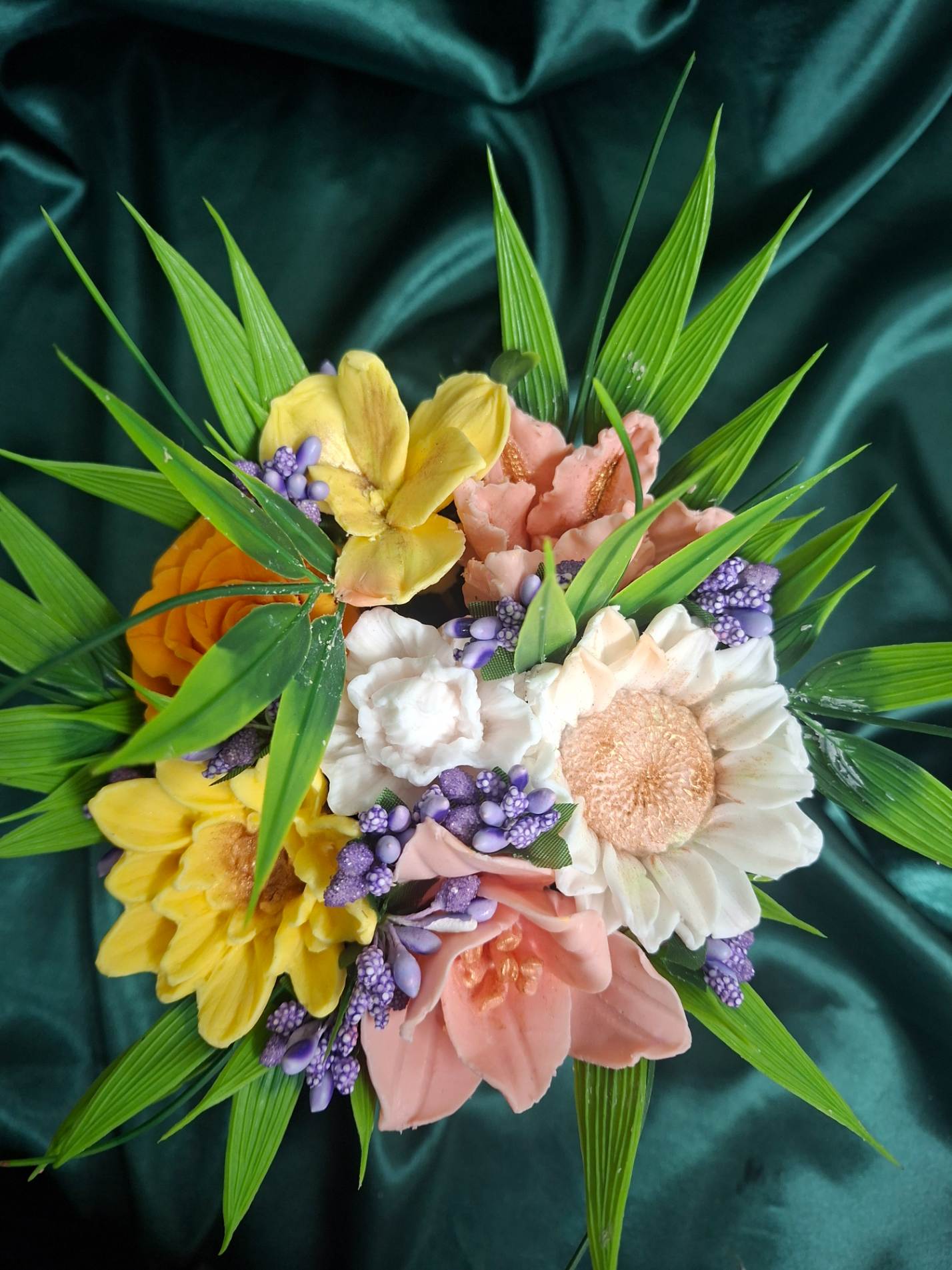 Pink Cylindrical Flower Box Arrangement With Fresh Cut Blooms