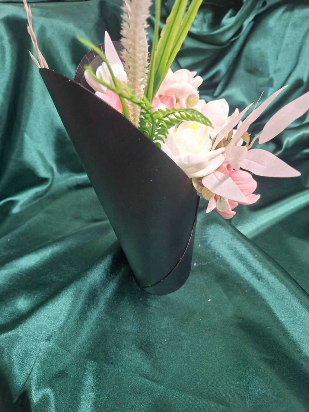 Artificial Flower Box Bouquet Peony And White Flowers Decor