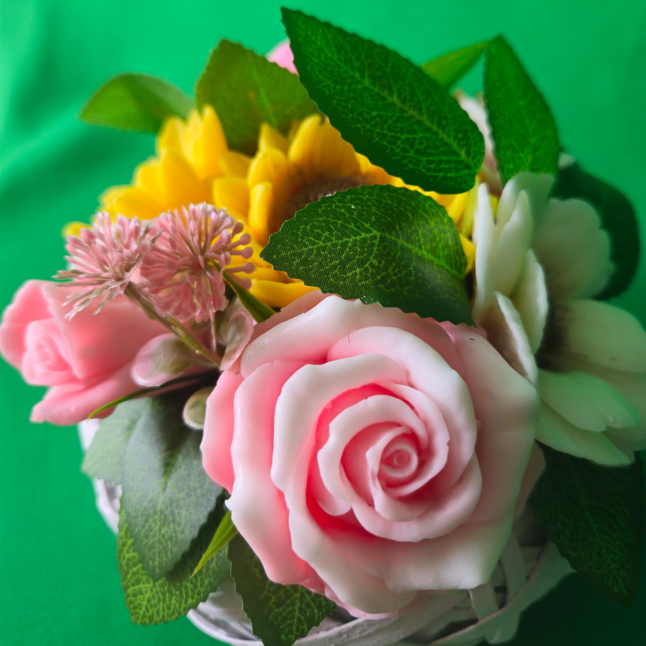 Bloom Essence Handcrafted Soap Flowers Bouquet Exclusive by DIA Bloom & Grace