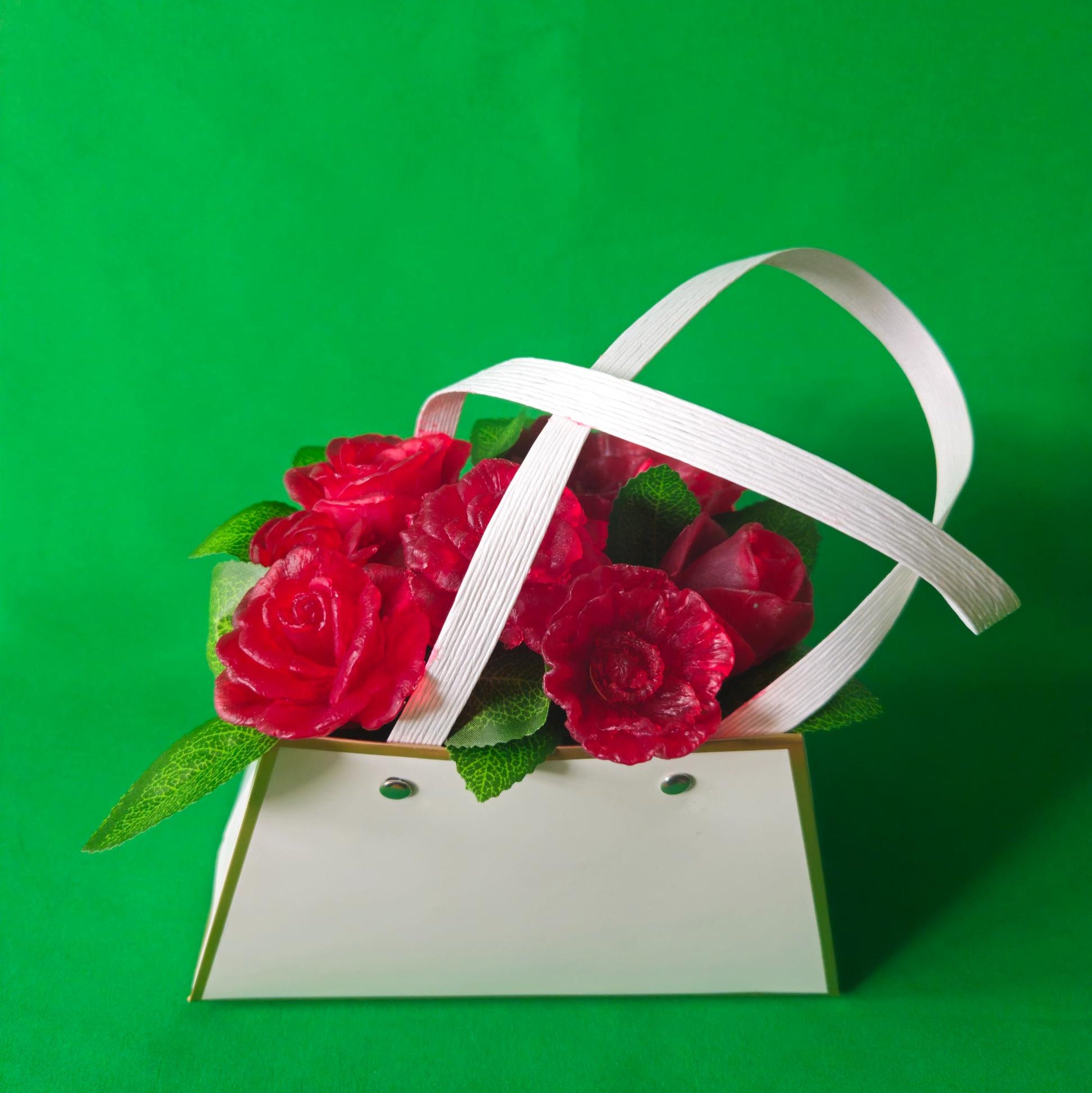 Lush Rose Soap Petal Collection Exclusive Handmade Elegance by DIA Bloom & Grace