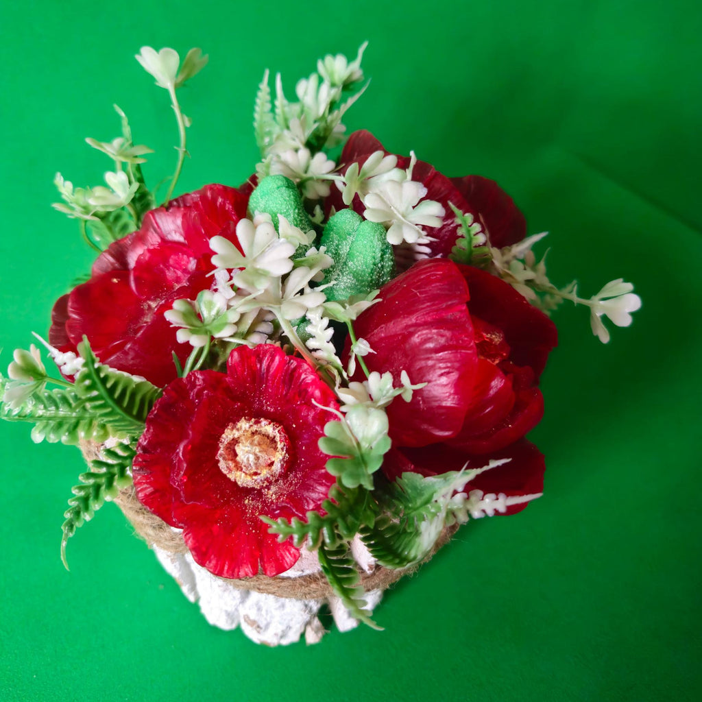 Chic Silk Petal Soap Bouquet, Boutique Collection, Limited by DIA Bloom & Grace