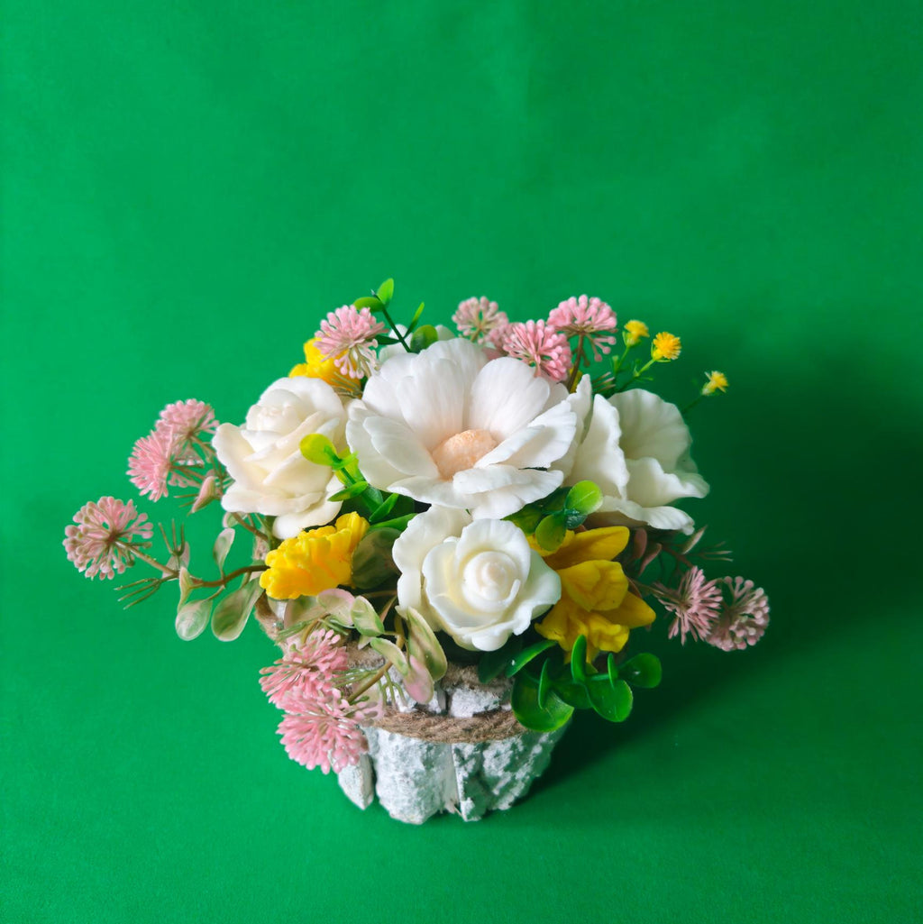 Grace Soap Flower Bouquet, Artisan Petal Collection, Limited Edition by DIA Bloom & Grace