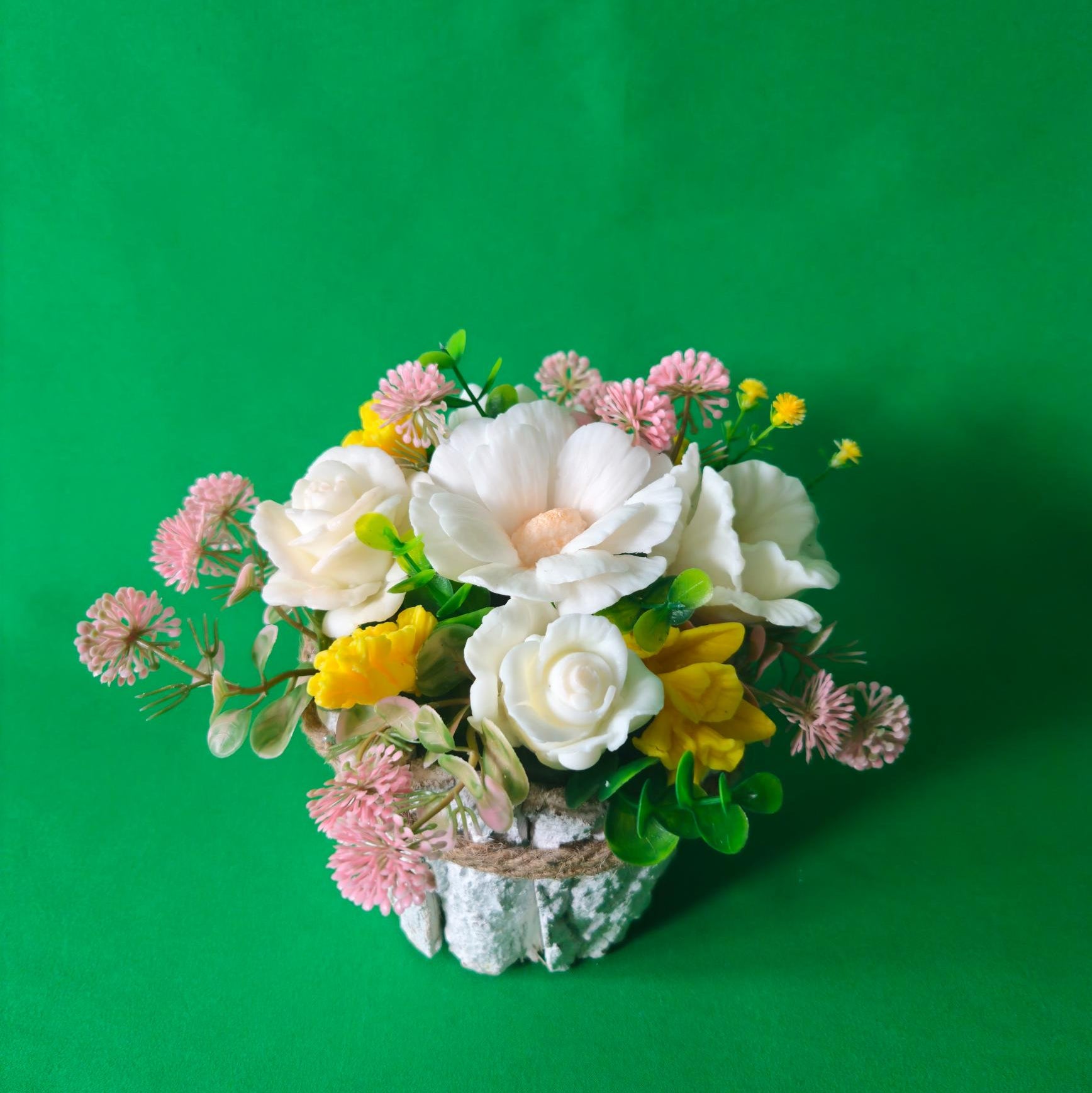 Grace Soap Flower Bouquet, Artisan Petal Collection, Limited Edition by DIA Bloom & Grace