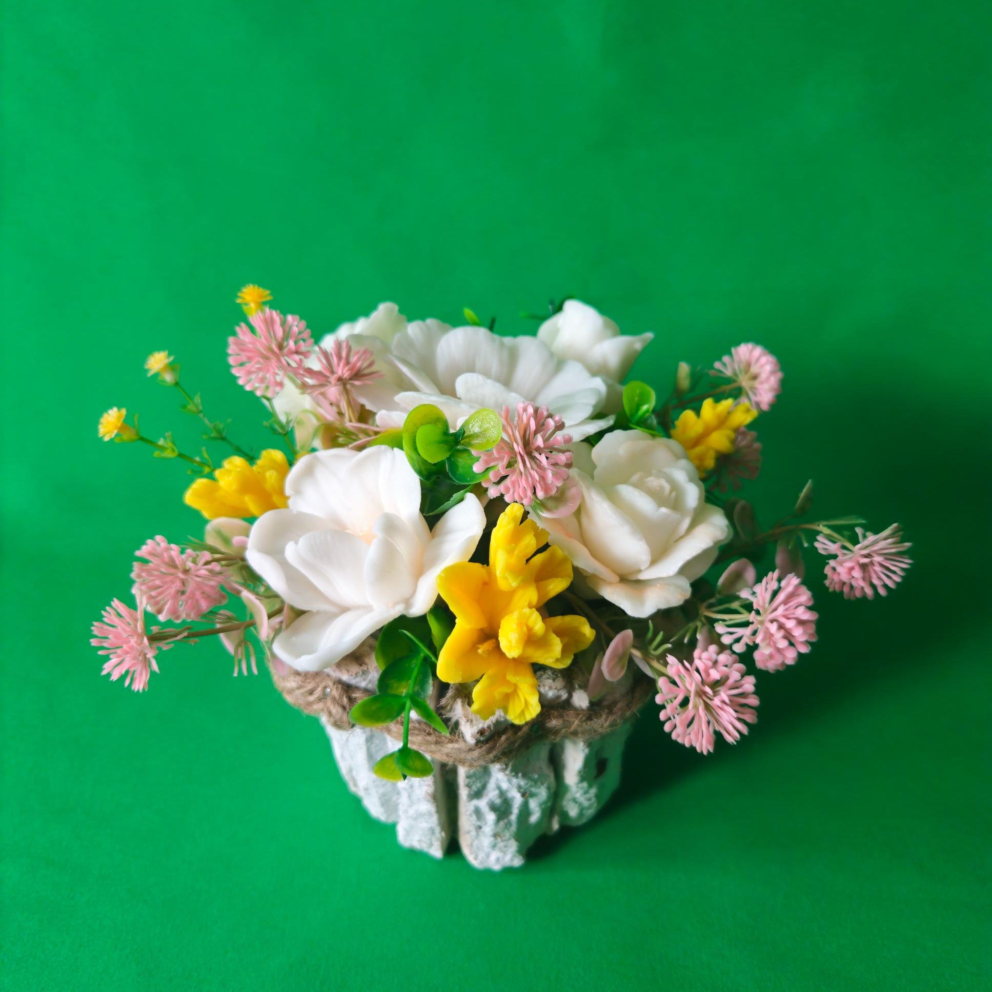 Grace Soap Flower Bouquet, Artisan Petal Collection, Limited Edition by DIA Bloom & Grace