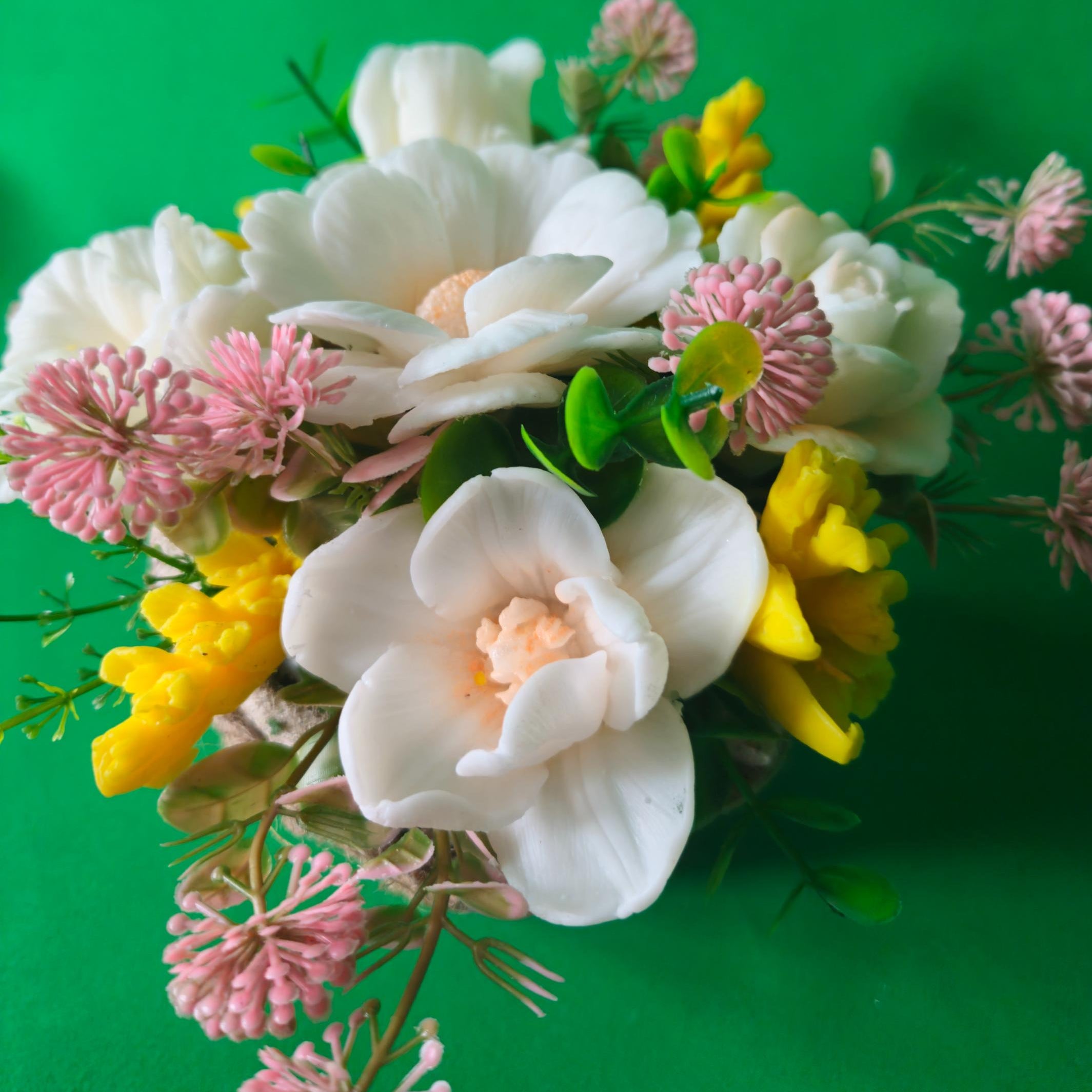 Grace Soap Flower Bouquet, Artisan Petal Collection, Limited Edition by DIA Bloom & Grace