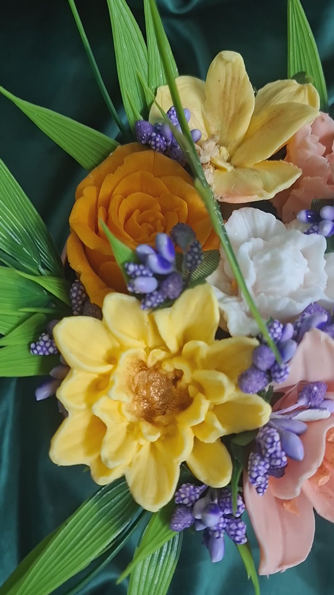 Pink Cylindrical Flower Box Arrangement With Fresh Cut Blooms